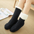 Women’s Fuzzy Slipper Socks – Soft Warm and Non-Slip Cozy Fleece-Lined Winter House Socks