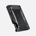 Minimalist Metal Wallet with Money Clip - Forged Carbon RFID Card Holder