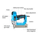 2300W Electric Nail Gun – Stapler for Woodworking & Furniture (F15–F30)