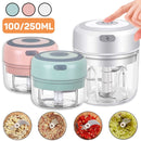 Rechargeable Mini Electric Garlic Crusher – Cordless Garlic Press & Food Processor