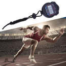 Digital Sports Stopwatch – Handheld LCD Chronograph Timer for Training