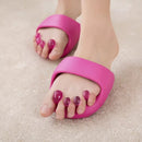 Foot Arch Trainer Toe Separator Slippers – Anti-Slip Leg Shaper & Massager