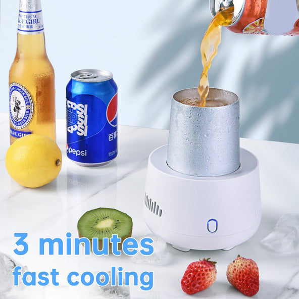 USB Mini Fridge – Compact Beverage Cooler for Cans & Bottles
