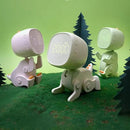 Dinosaur Kids Alarm Clock – Rechargeable with Night Light Snooze & 6 Alarms