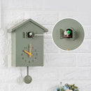 Cuckoo Clock with Pendulum – Battery-Powered Cuckoo Sound for Living Room Décor