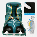 Large Water-Resistant Hiking Backpack – 40L Travel Rucksack & Daypack for Camping and Outdoors