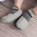 Unisex Knitted Floor Socks – Cozy Fleece Non-Slip Slipper Socks
