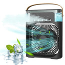 Portable 3-in-1 Cooling Fan & Air Conditioner – Compact Air Cooler with LED Night Light for Home