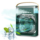 Portable 3-in-1 Cooling Fan & Air Conditioner – Compact Air Cooler with LED Night Light for Home