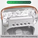 Portable 3-in-1 Cooling Fan & Air Conditioner – Compact Air Cooler with LED Night Light for Home