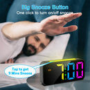 Vibrating Alarm Clock – Loud Bed Shaker Large Display for Heavy Sleepers & Hearing Impaired