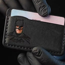 Funny Batman Card Holder Wallet – Mini PU Leather ID Case