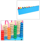 Wooden 10-Column Abacus – Early Learning Math Tool for Addition & Subtraction