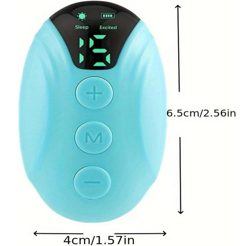 Portable Smart Handheld Sleep Aid – 15-Speed Monitor with Screen Display for Improved Sleep