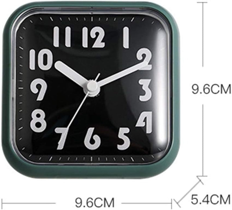 Waterproof Shower Clock – Silent Wall Clock with Suction Cup for Bathroom & Kitchen