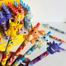 Pokémon Character Pen Set – 4-Piece 0.7 mm Mechanical Pencil Writing Collection