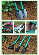Rustproof Gardening Tool Set – Ergonomic & Non-Slip Handles
