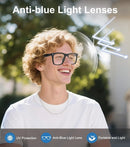 Smart Audio Glasses – Bluetooth Sunglasses with UV and Blue Light Protection