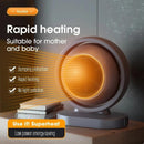 Portable Ceramic Space Heater – 220V Quiet Energy-Efficient Mini Fan Heater