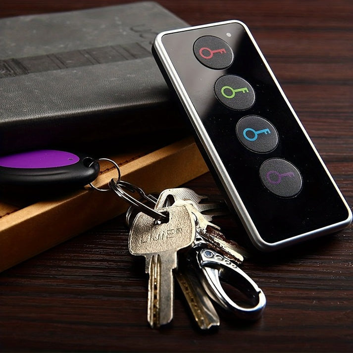 4-in-1 Key Chain Key Finder with LED Light – Color-Coded Key Locator for Keys