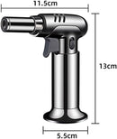 Refillable Butane Kitchen Blow Torch – Adjustable Flame with Safety Lock