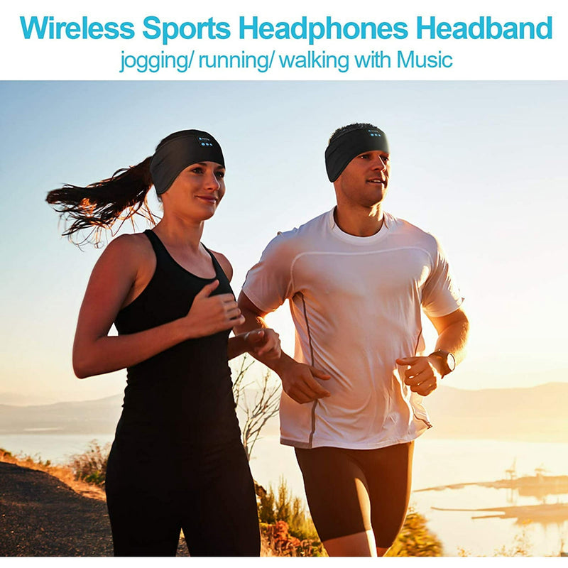 Wireless Bluetooth Sleep Headband – Ultra-Soft Headset with Built-In HD Stereo Speakers