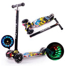 4-Wheel Kick Kids Scooter – Adjustable Height & Flashing Wheels