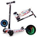 4-Wheel Kick Kids Scooter – Adjustable Height & Flashing Wheels