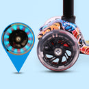 4-Wheel Kick Kids Scooter – Adjustable Height & Flashing Wheels