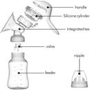 Manual Breast Pump – Lightweight 150ml One-Hand Design for Easy & Comfortable Baby Feeding