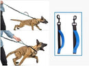 Hands-Free Dog Leash with Waist Belt & Bag – Stretchable Dog Lead for Walking Jogging & Running