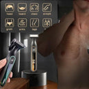Men’s Beard Trimmer IPX6 Waterproof - VGR V-360 Cordless USB Rechargeable Wet/Dry
