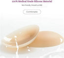 Ultra-Thin Invisible Nipple Covers – Reusable Silicone Breast Pads
