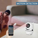 HD Night Vision Baby Monitor - 360° Rotation & Motion Detection