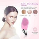 Ultrasonic Face Scrubber – Silicone Cleansing Brush for Deep Clean & Exfoliation