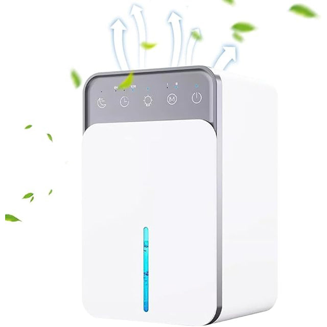 Compact Household Dehumidifier – Quiet with Multi-Color Atmosphere Light