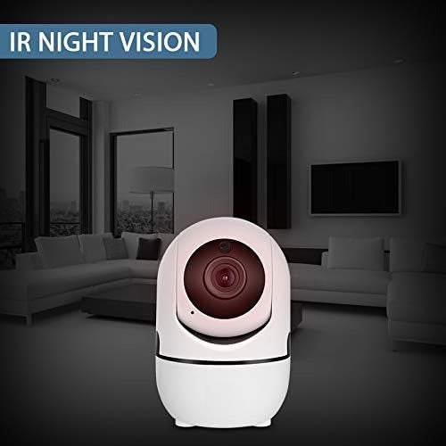 HD Night Vision Baby Monitor - 360° Rotation & Motion Detection