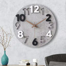 Modern Silent Wall Clock – Stylish Cutout Design for Every Room