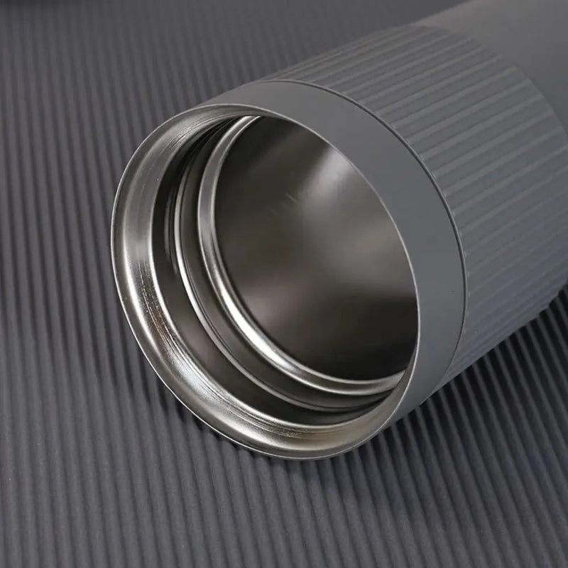 Stainless Steel French Press Coffee Maker – Vacuum Insulated Travel Mug 450ml