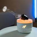 Aroma Cannon Humidifier – Mini Diffuser with 7-Color LED & 2 Modes