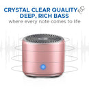 Waterproof Bluetooth Speaker – 12H Playtime IP67 Mini 3W Travel Speaker