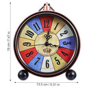 Classic European Design Clock – Silent Non-Ticking Quartz Desk Clock