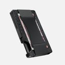 Minimalist Metal Wallet with Money Clip - Forged Carbon RFID Card Holder