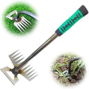 Ergonomic 2-in-1 Weed Puller – Manual Tool for Garden & Lawn