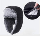 Cold Resistant Trapper Hat – Unisex Waterproof Faux Fur Lined Hat with Ear Protection