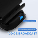 Rechargeable Wrist Blood Pressure Monitor – Digital BP Meter with Smart Touch LED Display