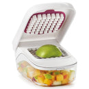 Quick Push Vegetable Chopper – Dicer & Cutter for Fruit & Veg