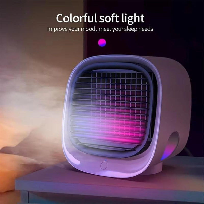 Mini Air Conditioner Fan – USB Powered Portable Air Cooler