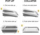 Collapsible Dish Drying Rack – Foldable Portable & Space-Saving Drainer