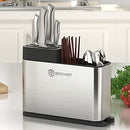 Multifonctions Stainless Steel Knife Block – Kitchen Utensil Organiser